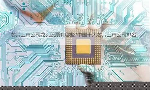 芯片龙头企业(中国十大芯片制造厂)_https://www.lclxwz.com_广期所_第1张