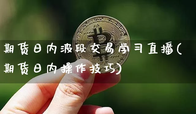期货日内波段交易学习直播(期货日内操作技巧)_https://www.lclxwz.com_上期能源_第1张