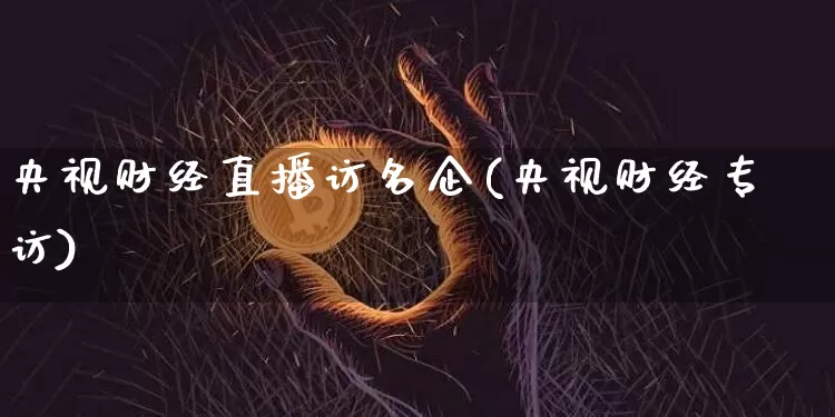 央视财经直播访名企(央视财经专访)_https://www.lclxwz.com_大商所_第1张