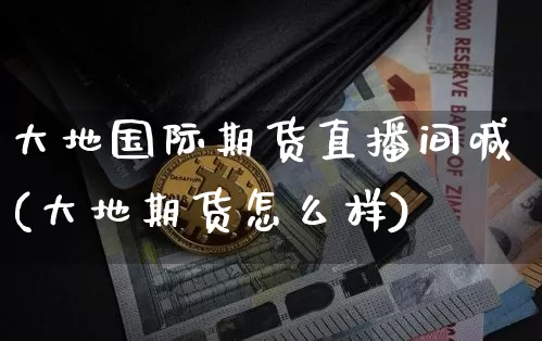 大地国际期货直播间喊(大地期货怎么样)_https://www.lclxwz.com_大商所_第1张