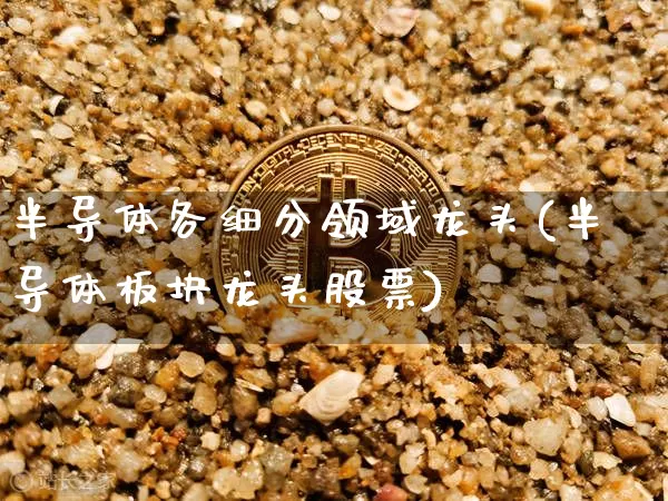 半导体各细分领域龙头(半导体板块龙头股票)_大商所_第1张_财经网 半导体各细分领域龙头(半导体板块龙头股票)_https://www.lclxwz.com_大商所_第1张