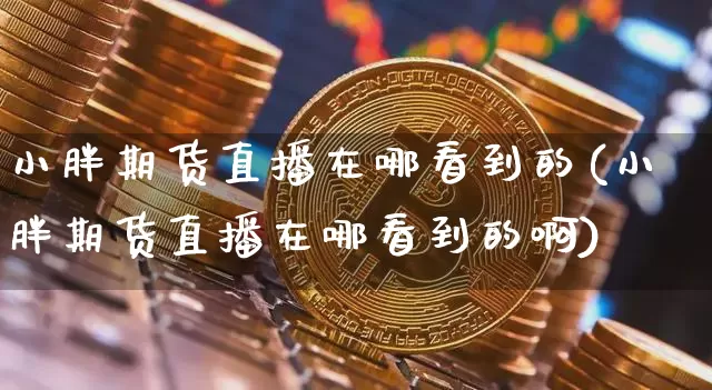 小胖期货直播在哪看到的(小胖期货直播在哪看到的啊)_https://www.lclxwz.com_郑商所_第1张
