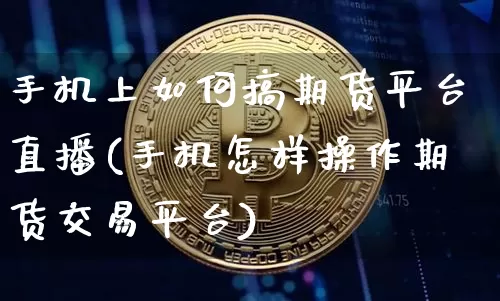 手机上如何搞期货平台直播(手机怎样操作期货交易平台)_https://www.lclxwz.com_大商所_第1张