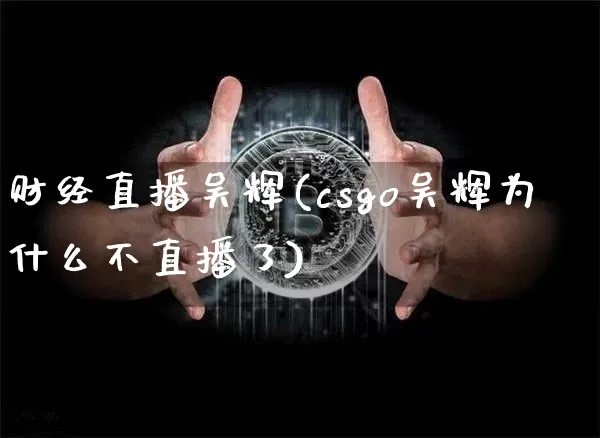 财经直播吴辉(csgo吴辉为什么不直播了)_https://www.lclxwz.com_郑商所_第1张