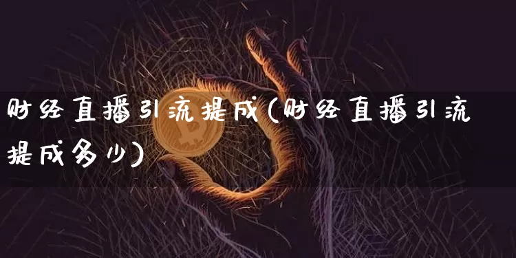财经直播引流提成(财经直播引流提成多少)_https://www.lclxwz.com_上期能源_第1张