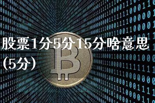 股票1分5分15分啥意思(5分)_https://www.lclxwz.com_郑商所_第1张