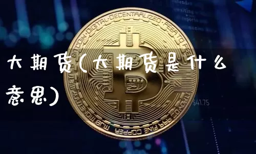 大期货(大期货是什么意思)_https://www.lclxwz.com_大商所_第1张