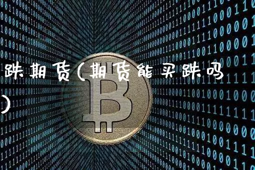 跌期货(期货能买跌吗)_https://www.lclxwz.com_上期能源_第1张