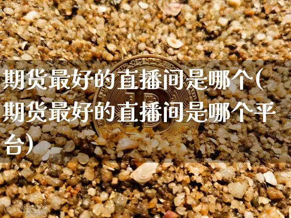 期货最好的直播间是哪个(期货最好的直播间是哪个平台)_https://www.lclxwz.com_中金所_第1张