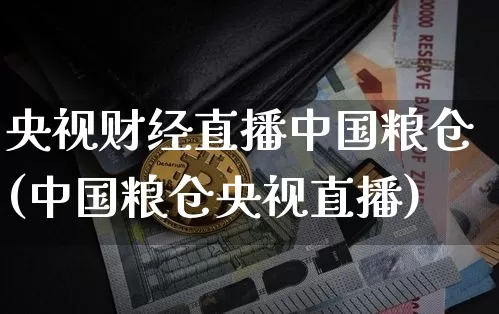 央视财经直播中国粮仓(中国粮仓央视直播)_https://www.lclxwz.com_上期能源_第1张