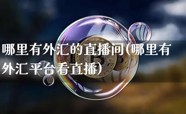 哪里有外汇的直播间(哪里有外汇平台看直播)_https://www.lclxwz.com_上期能源_第1张
