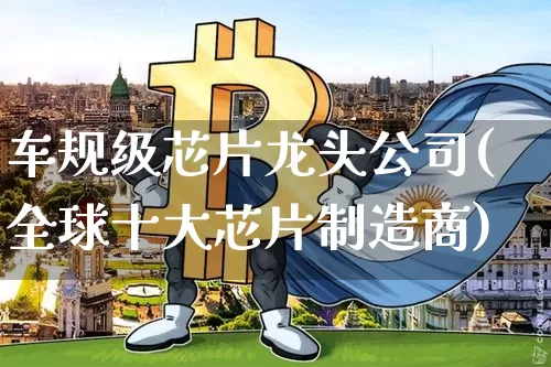 车规级芯片龙头公司(全球十大芯片制造商)_https://www.lclxwz.com_广期所_第1张