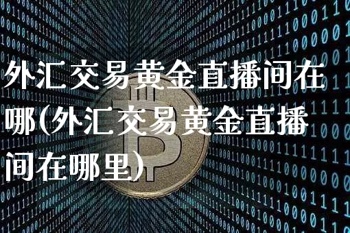 外汇交易黄金直播间在哪(外汇交易黄金直播间在哪里)_https://www.lclxwz.com_郑商所_第1张