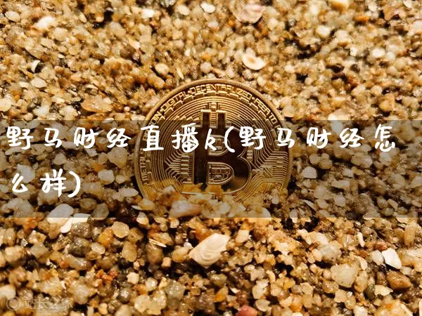 野马财经直播k(野马财经怎么样)_https://www.lclxwz.com_郑商所_第1张